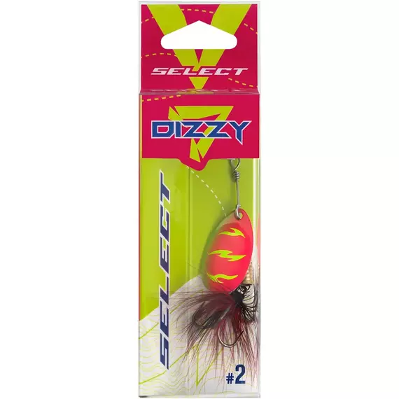 Блешня Select Dizzy №2 4.0g #09 (заглиблення 0.5-1.0м), Вага блешні: 4g, Колір блешні: 09, фото , изображение 2